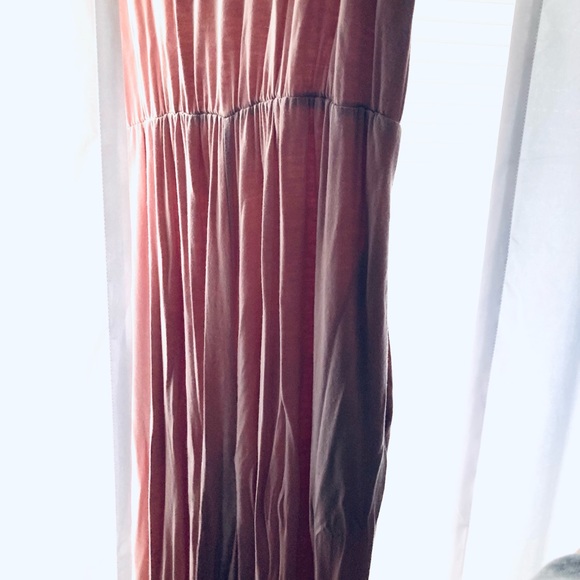 Cold Shoulder Blush Jumpsuit - Picture 6 of 6